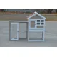 YES4PETS Rabbit Hutch Small  Ferret Guinea Pig Cage Hen Chook Cat Kitten House