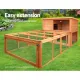 i.Pet Chicken Coop Rabbit Hutch 180cm Extra Large Wooden Chicken House Run XL Hen Cage image: 6