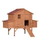 YES4PETS XXL Chicken Coop, Rabbit Hutch Cage and Hen House with Extra Nesting Box