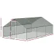 i.Pet Chicken Coop Cage 3 x 6 x 2m Galvanised Steel