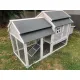 YES4PETS 230 CM XL Chicken Coop, Rabbit Hutch, Guinea Pig Cage and Ferret House