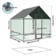 Large Chicken Coop Hen House Cage Enclosure 276 x 207 x 300cm
