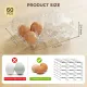 Plastic Egg Cartons, with Date Labels (x60) image: 1