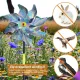 10-Piece Bird-Repelling Reflective Windmill Set for Outdoor Areas