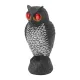 Owl Bird Deterrent Garden Plastic Red-Eyes Owl, Wear-Resistant