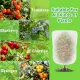 Garden Mesh Netting Plant Cover with Drawstring, 19.7 x 29.5in, 63 x 90.6in, 2 Pack