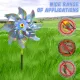 10-Piece Bird-Repelling Reflective Windmill Set for Outdoor Areas