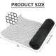Plastic Fencing Net 40 cm x 3 m, Black, 20 Fixed Straps