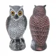 Plastic Owl Bird Deterrent for Gardens, Waterproof and Sun-Resistant