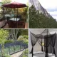 Mosquito Garden Mesh Netting 2.4 x 6 m, Black, for Fly, Bird & Plant Protection