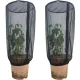 2-Piece Fruit Tree Netting 25 x 50 cm with Zipper, Mesh Cover Only