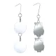 8 PCS Reflector Mirror Bird Scare Device, Round Hanging