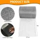 Stainless Steel Fine Mesh 9m x 12.7cm Silver Garden Pest Netting