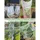 4-Pack Bird Netting Pest Barrier with Drawstring, 4.9ft x 3.3ft / 3.3ft x 2.7ft