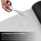 Plastic Fencing Net 40 cm x 3 m, Black, 20 Fixed Straps
