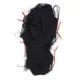 Bird Protective Net 15 x 7.5 m, 2.5 cm / 1 in Spacing, Reusable Polyethylene