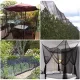 Mosquito Garden Mesh Netting 20 x 10 Ft / 3 x 6 m, Black, Fly & Bird Barrier