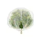 Bird Netting Garden Plant Cover, 60 Mesh PE, Zipper and Drawstring, 1.0 x 0.7m