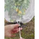 4-Pack Bird Netting Pest Barrier with Drawstring, 4.9ft x 3.3ft / 3.3ft x 2.7ft