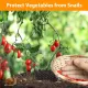 Stainless Steel Fine Mesh 9m x 12.7cm Silver Garden Pest Netting