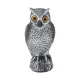 Plastic Owl Bird Deterrent for Gardens, Waterproof and Sun-Resistant